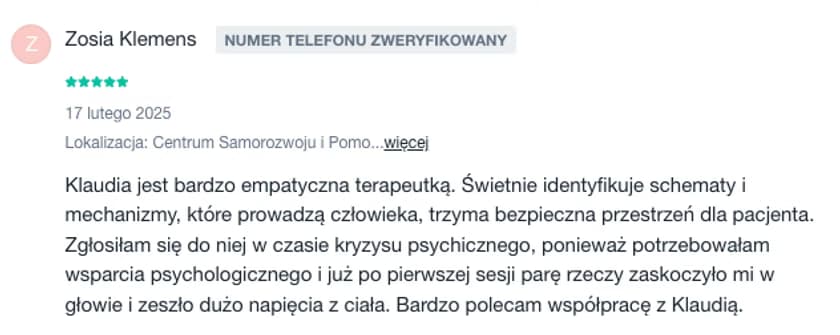 Opinia klientki 14